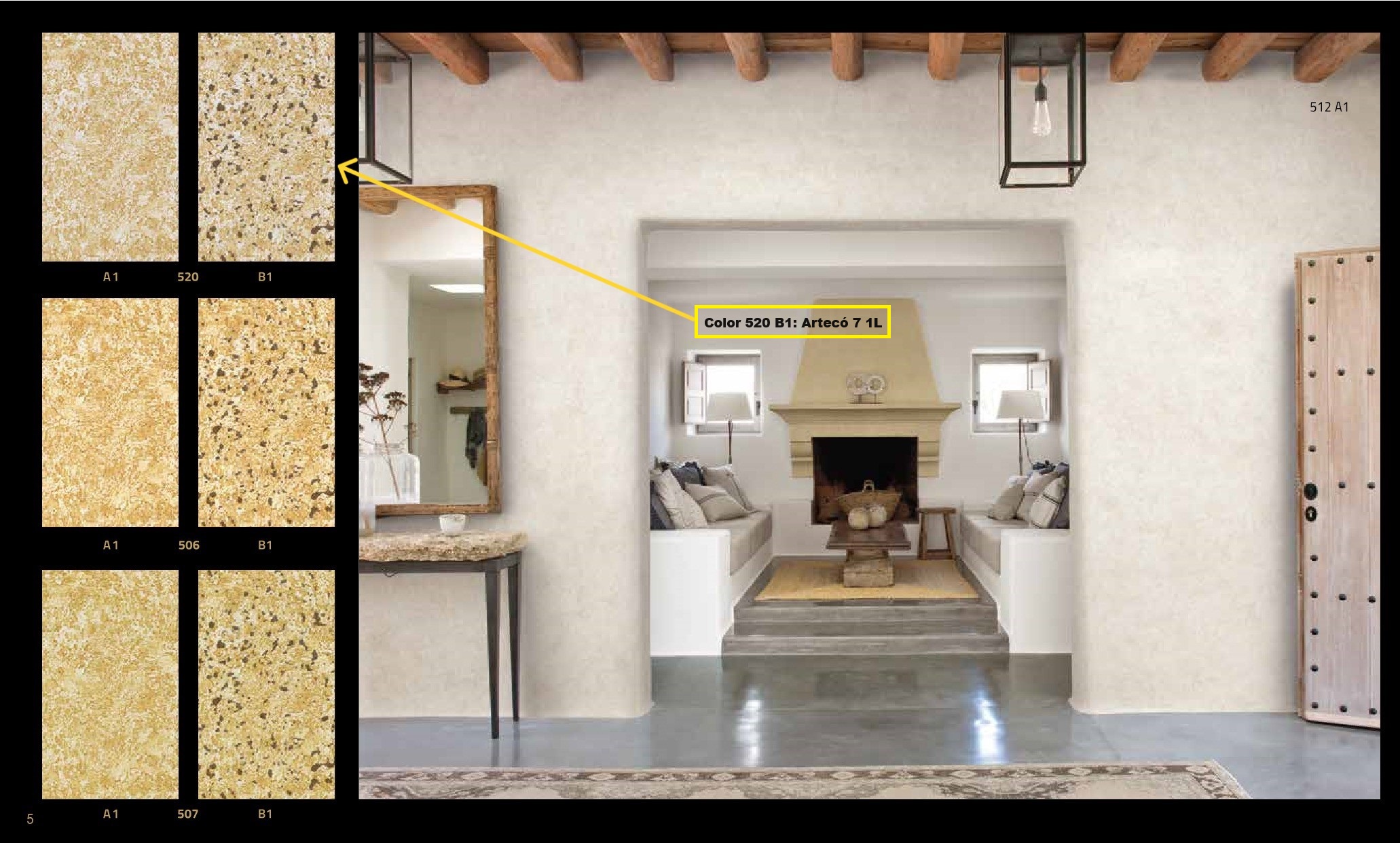 Carta colores Artec&oacute; 7